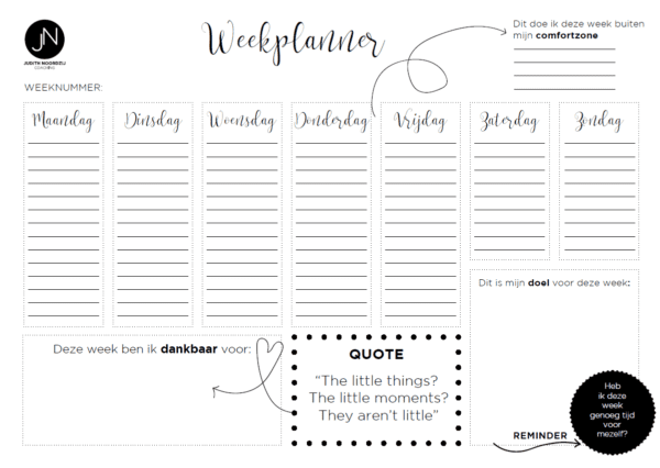 Weekplanner