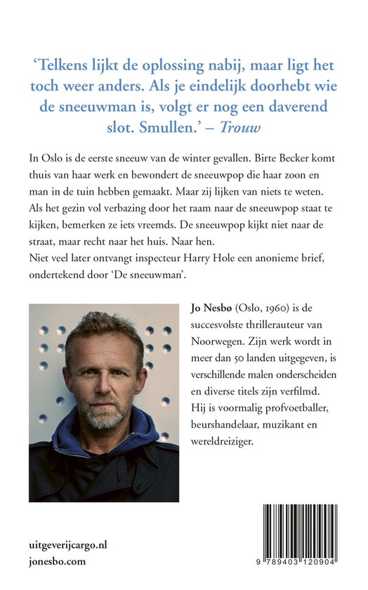 De Sneeuwman – Jo Nesbo